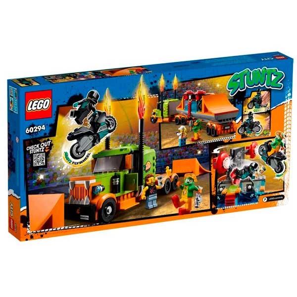 Lego City 60294 Espectáculo Acrobático: Camión - Imagen 1