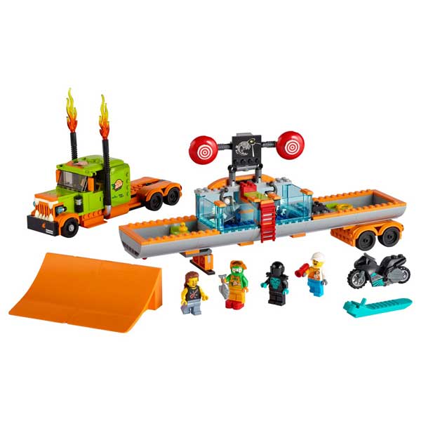 Lego City 60294 Espectáculo Acrobático: Camión - Imatge 2