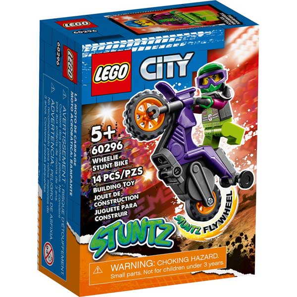 Lego City 60296 Moto Acrobàtica: Rampant - Imatge 1