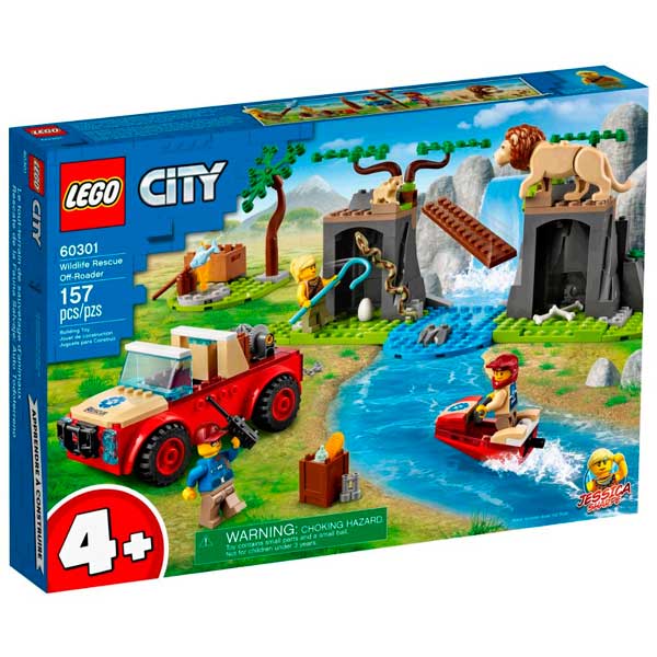 Lego City 60301 Rescat Fauna: Tot terreny - Imatge 1