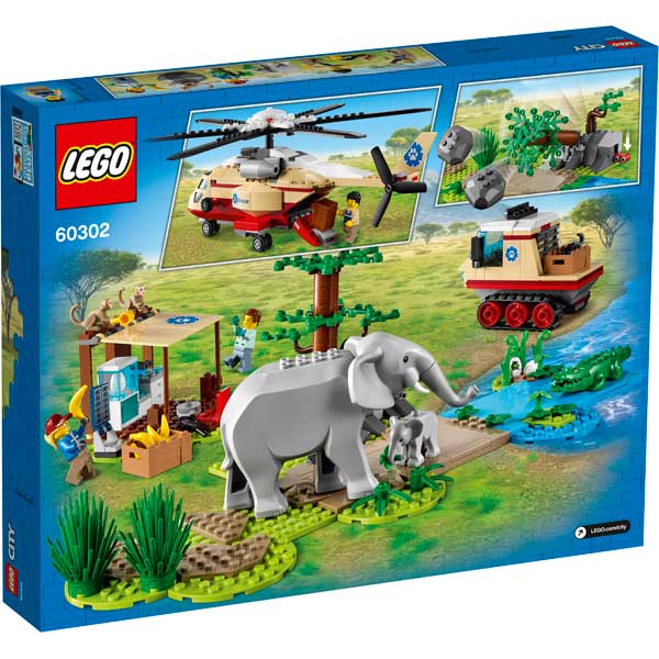 Lego City 60302 Resgate de Vida Selvagem: Operação - Imagem 1