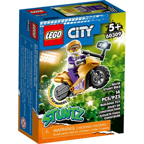 Lego City 60309 Moto Acrobática: Selfi - Imagem 1