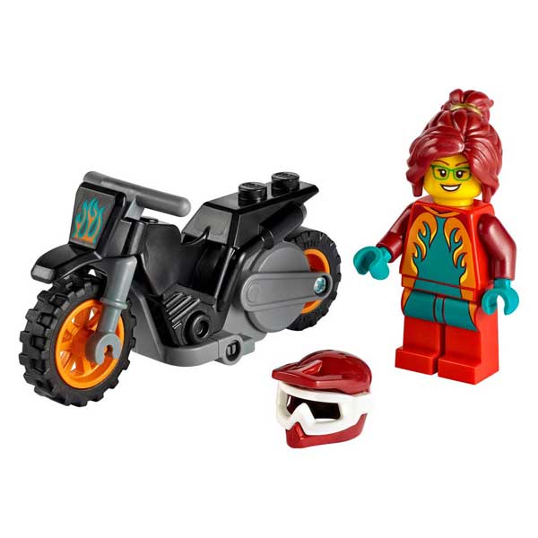 Lego City 60311 Moto Acrobática: Fuego - Imagen 2