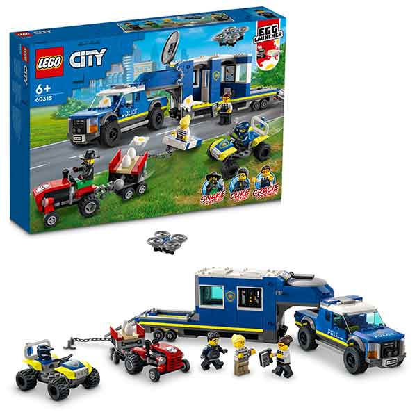 Lego City 60315: Comando Móvel da Polícia - Imagem 1