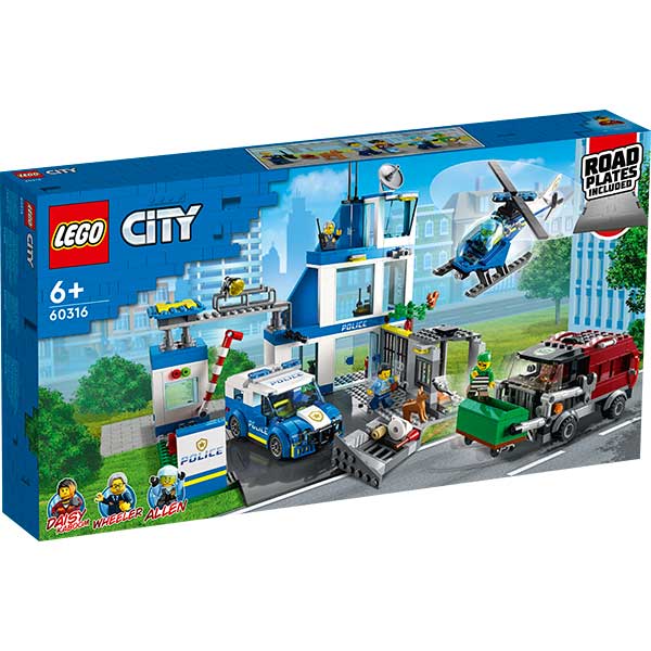 Lego City 60316: Esquadra da Polícia - Imagem 1