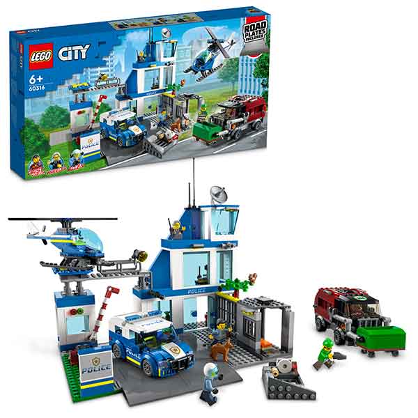Lego City 60316 Comisaría de Policía - Imatge 1