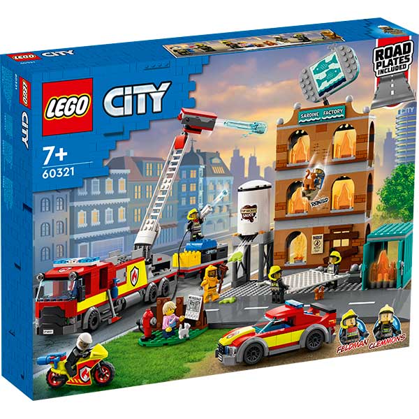 Lego City 60321 Cuerpo de Bomberos - Imagen 1