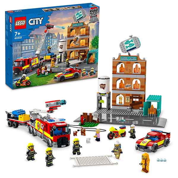 Lego City 60321 Cuerpo de Bomberos - Imatge 1