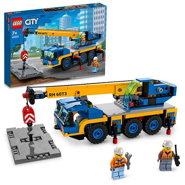 Lego City 60324 Grúa Móvil - Imagen 1
