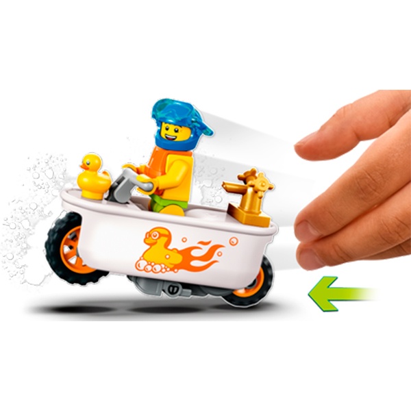 Lego City 60333 Moto Acrobática: Bañera - Imagen 2