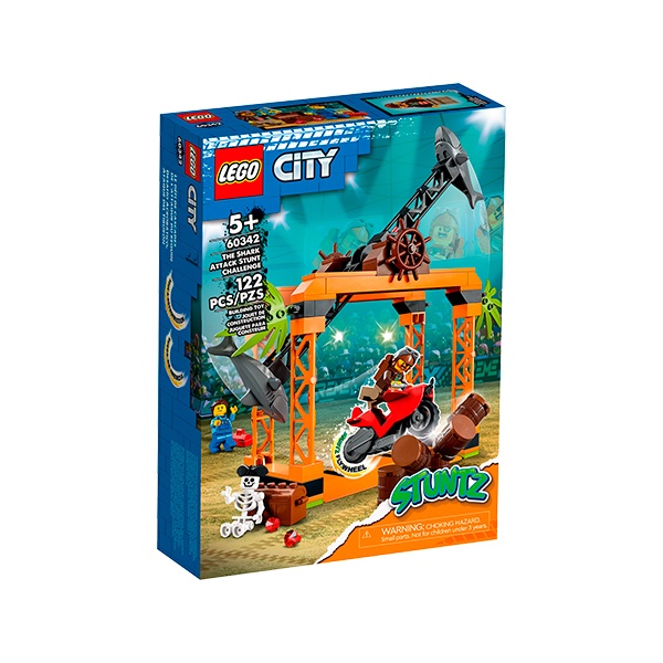 Lego City 60342 Desafío Acrobático: Ataque del Tiburón - Imagen 1