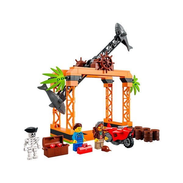 Lego City 60342 O Desafio Acrobático do Ataque do Tubarão - Imagem 2