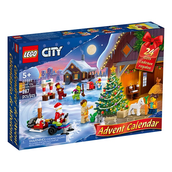 Lego City 60352: Calendário do Advento