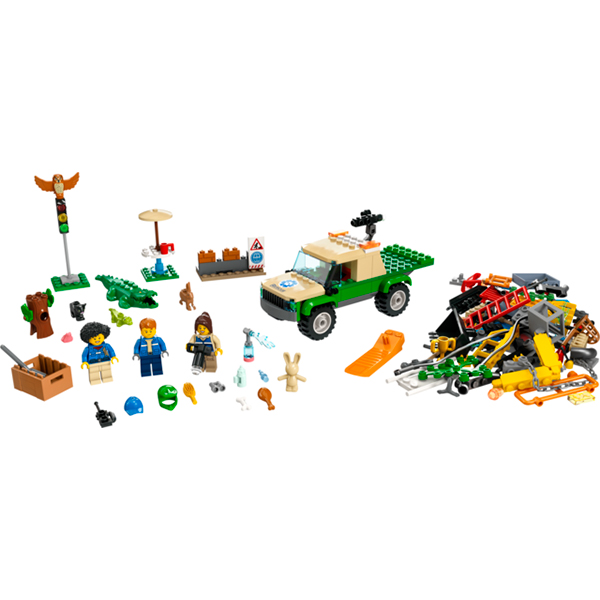 Lego City 60353 Misiones de Rescate de Animales Salvajes - Imatge 2