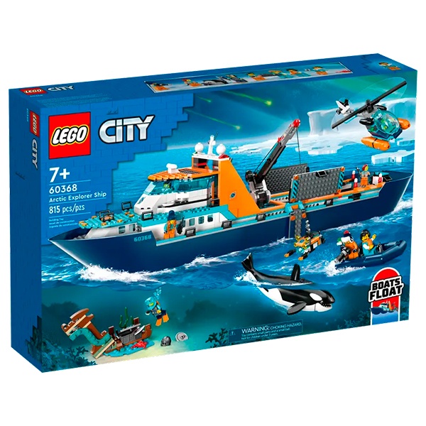 Lego 60368 City Exploration Navio Explorador do Ártico - Imagem 1