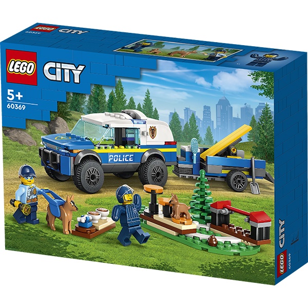 Lego 60369 City Police Entrenamiento Móvil para Perros Policía - Imagen 1
