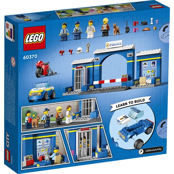 Lego 60370 City Police Persecución en la Comisaría de Policía - Imatge 1