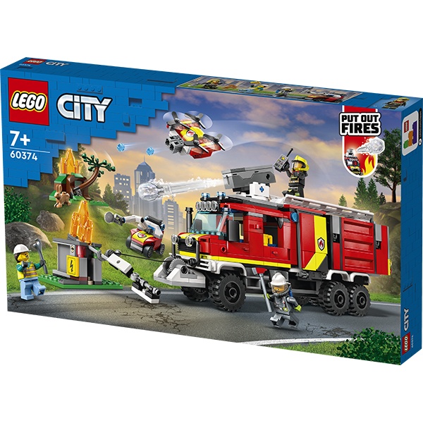 Lego 60374 City Fire Camião de Controlo de Incêndios - Imagem 1