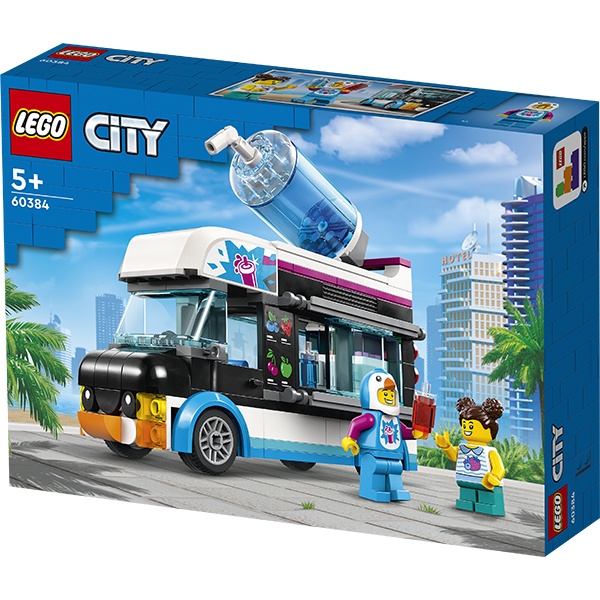 Lego 60384 City Great Vehicles Furgoneta-Pingüino de Granizadas - Imagen 1