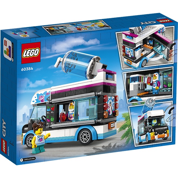 Lego 60384 City Great Vehicles Furgoneta-Pingüino de Granizadas - Imatge 1