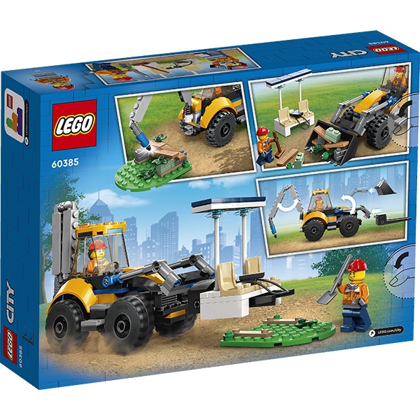 Lego 60385 City Great Vehicles Excavadora de Obra - Imatge 1