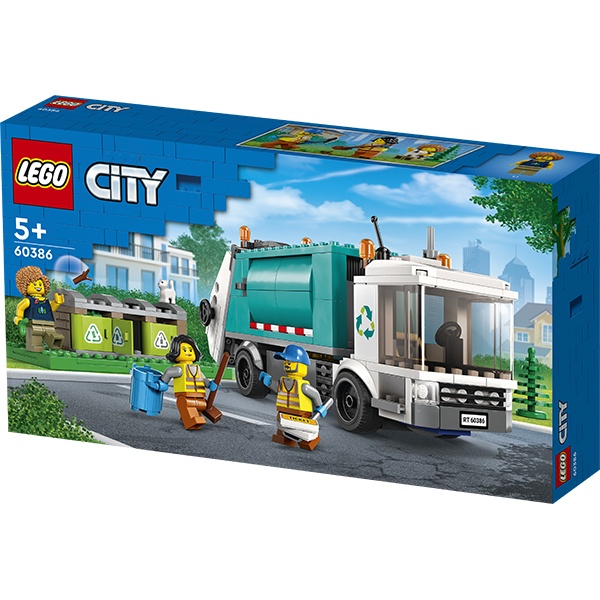 Lego 60386 City Great Vehicles Camión de Reciclaje - Imagen 1
