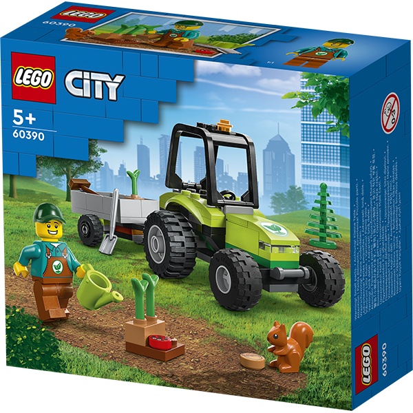 Lego 60390 City Great Vehicles Tractor Forestal - Imagen 1