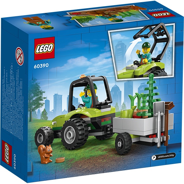 Lego 60390 City Great Vehicles Tractor Forestal - Imatge 1