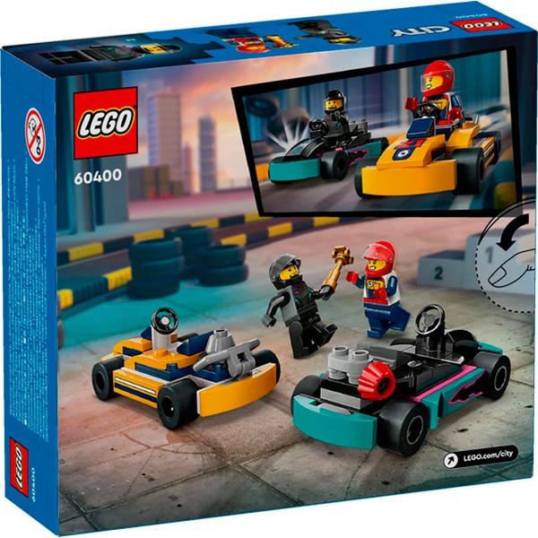 60400 Lego City - Karts e pilotos de corrida - Imagem 1