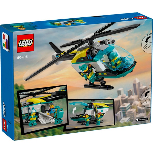 60405 Lego City - Helicóptero de Rescate para Emergencias - Imatge 1