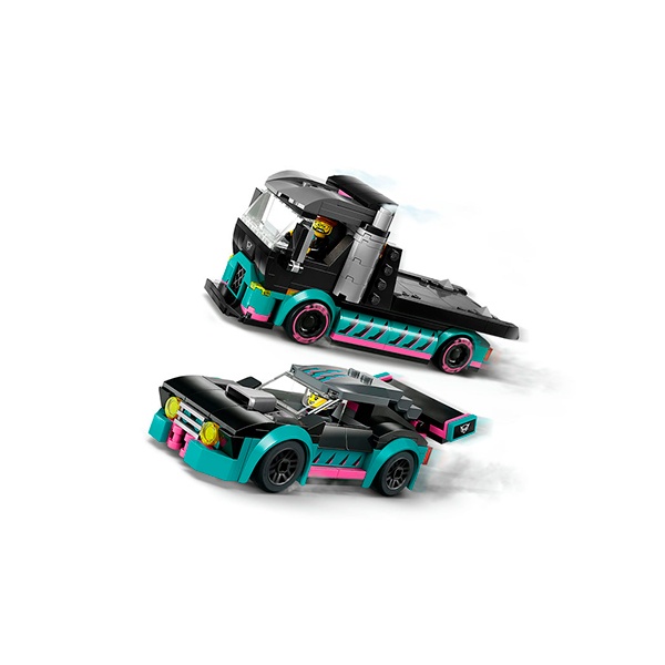 60406 Lego City - Coche de Carreras y Camión de Transporte - Imatge 3