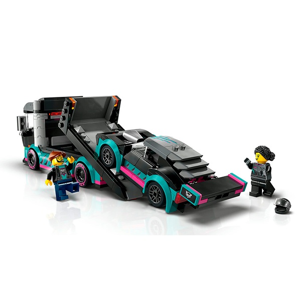 60406 Lego City - Coche de Carreras y Camión de Transporte - Imagen 4