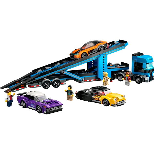 Lego City 60408 - Caminhão de Transporte com Carros Esportivos - Imagem 2