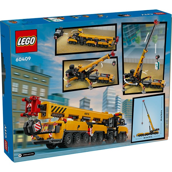 Lego City 60409 - Grúa de Obra Móvil Amarilla - Imatge 1