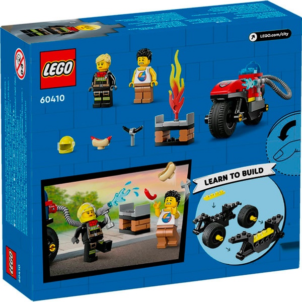 60410 Lego City - Moto de Rescate de Bomberos - Imatge 1