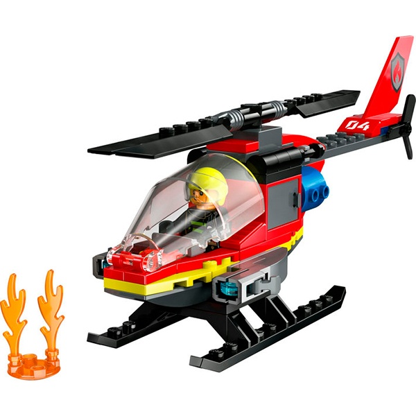 60411 Lego City - Helicóptero de Rescate de Bomberos - Imagen 2