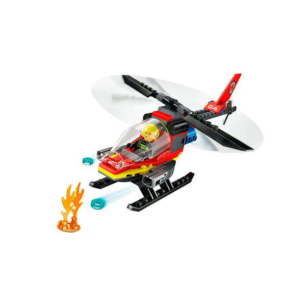 60411 Lego City - Helicóptero de Rescate de Bomberos - Imatge 3