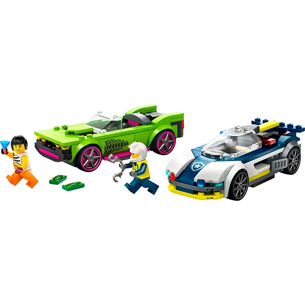 60415 Lego City - Coche de Policía y Potente Deportivo - Imagen 2