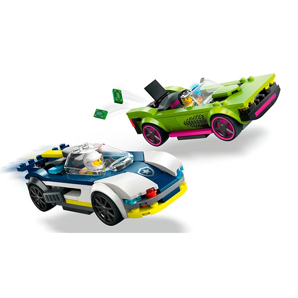 60415 Lego City - Coche de Policía y Potente Deportivo - Imagen 3