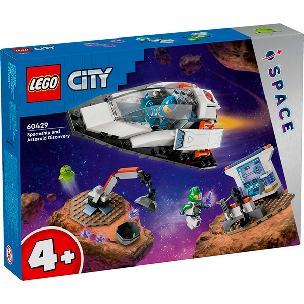 60429 Lego City - Nave Espacial y Descubrimiento del Asteroide - Imagen 1