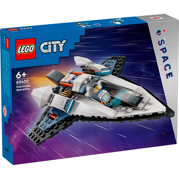 Lego 60430 City Nave Espacial Interestelar y Astronauta de Juguete - Imagen 1