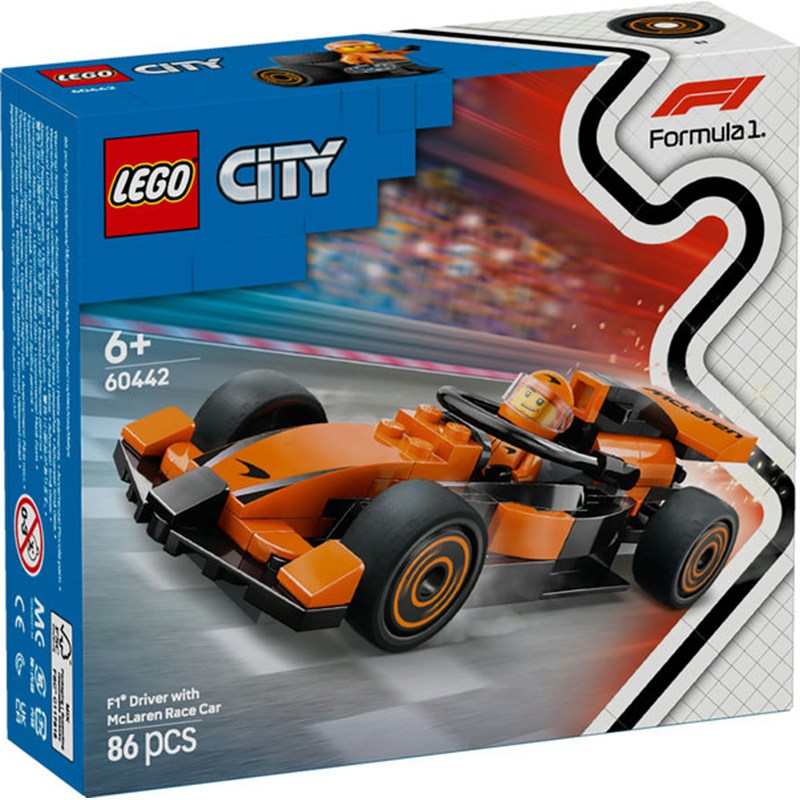 Lego City Pilot F1 Cotxe McLaren - Imatge 1