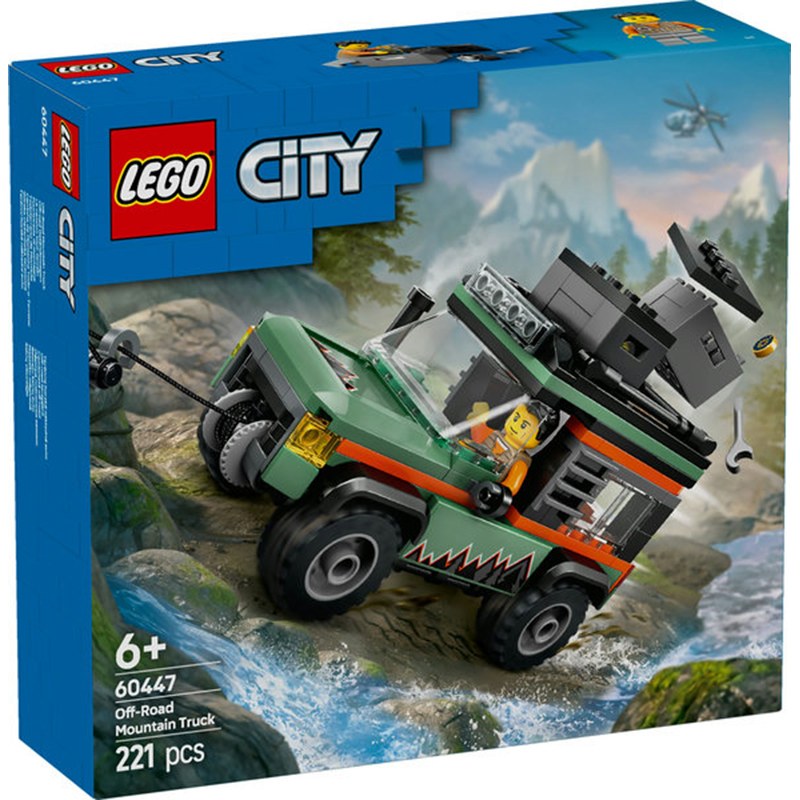 Lego City 60447 - Veículo todo-o-terreno de montanha 4x4