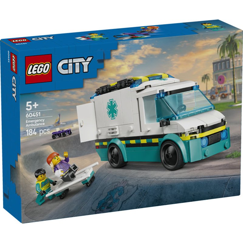 Lego City 60451 - Ambulância de Emergência