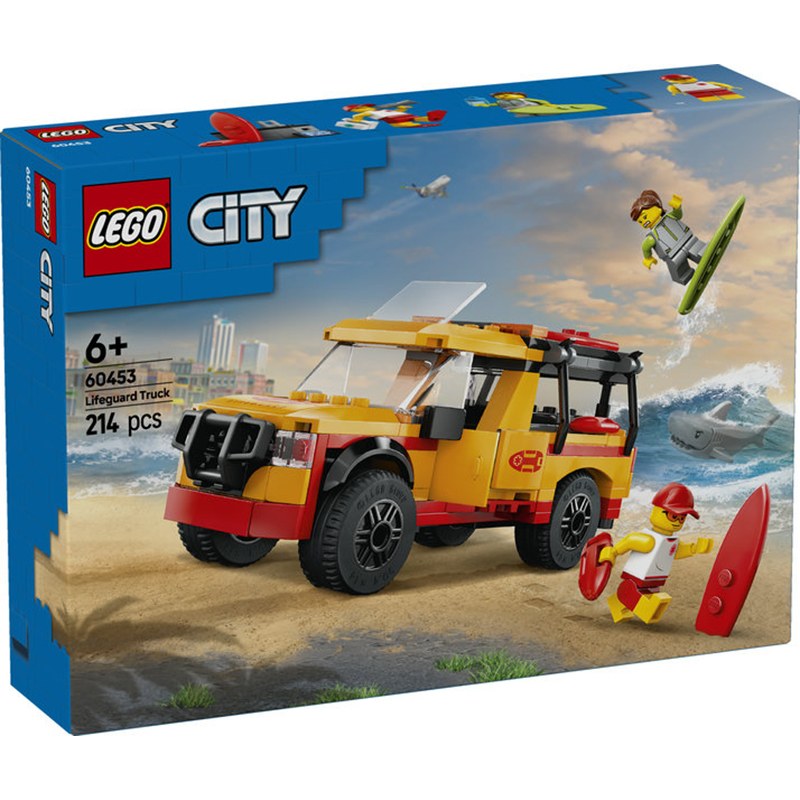 Lego City 60453 - Carrinha de salvamento salva-vidas