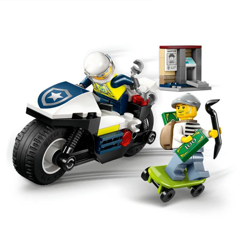 Lego City 60455 - Perseguição em Moto de Polícia - Imagem 2