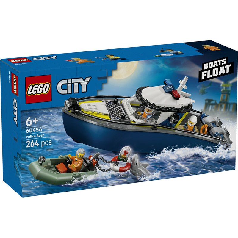 Lego City 60456 - Perseguição em Barco de Polícia