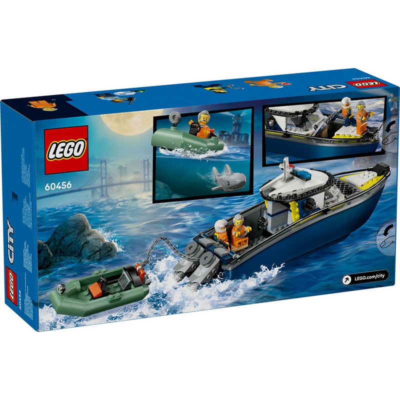 Lego City 60456 - Perseguição em Barco de Polícia - Imagem 1