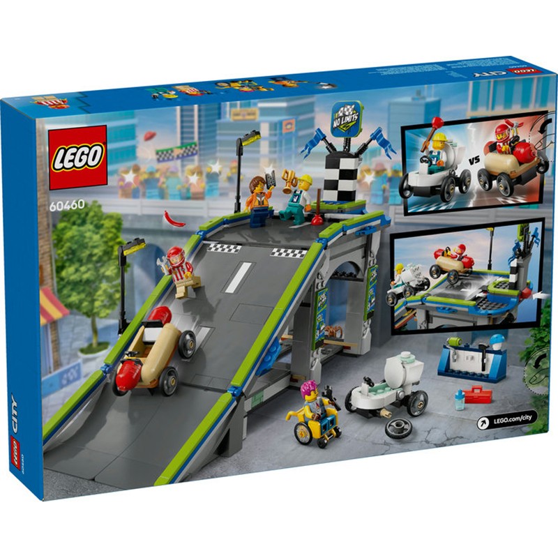 Lego City 60460 - No Limits: Rampa de aceleração de carros de corrida - Imagem 1