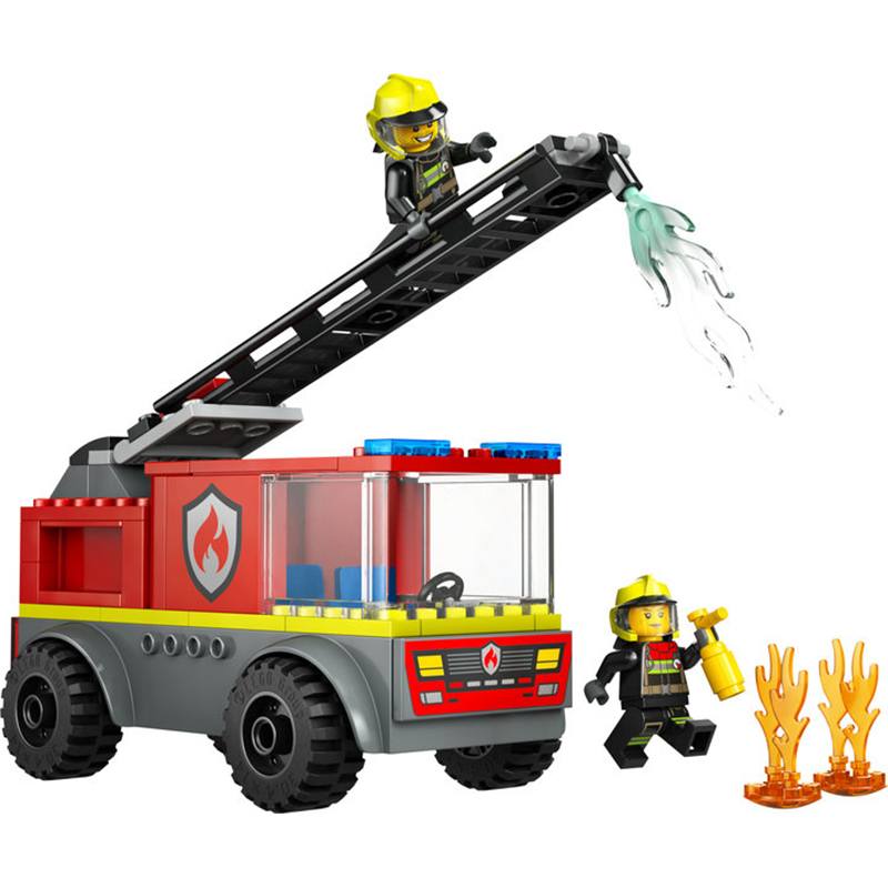 Lego City 60463 - Camião de Bombeiros com Escada - Imagem 2